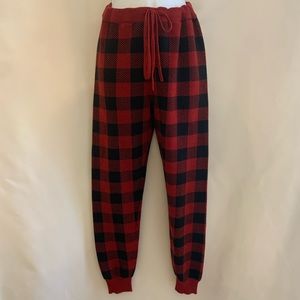 American eagle buffalo plaid lounging pants